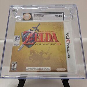 Brand New Sealed Nintendo 3DS The Legend of Zelda Ocarina of Time Graded Player